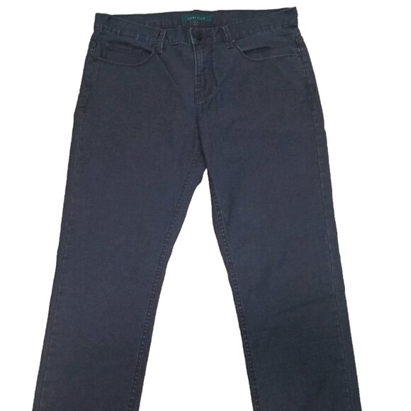 Perry Ellis Men's Straight-Leg Jeans 34x 32 Slim Fit Casual Everyday Denim - Picture 1 of 10